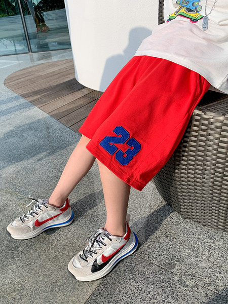 Детски ежедневни къси панталони от памук за момчета 