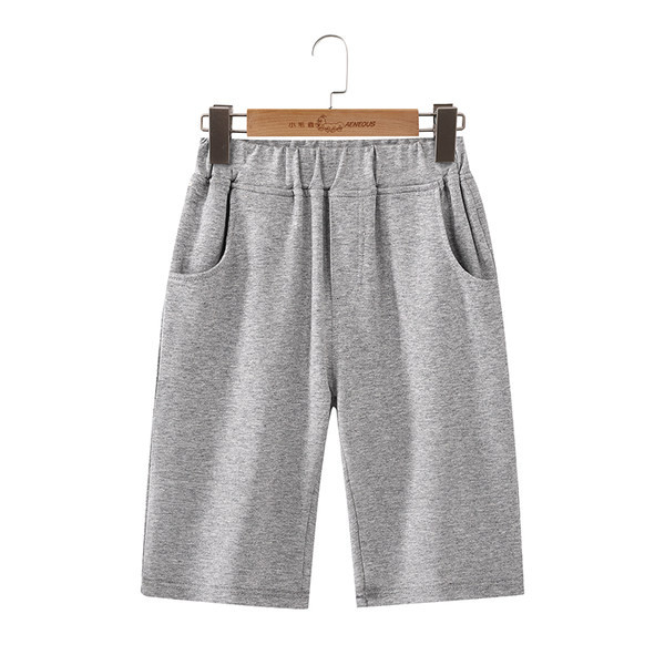 Изчистен модел детски панталони с джобове