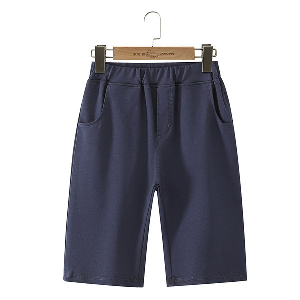 Изчистен модел детски панталони с джобове