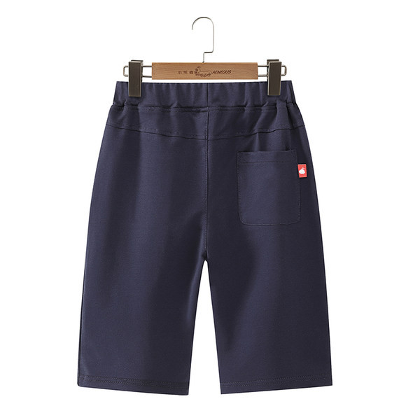 Изчистен модел детски панталони с джобове