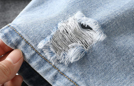 Модерни детски къси дънки с ластична талия за момчета