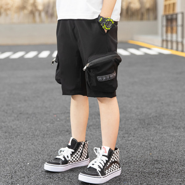 Ежедневен детски панталон с джоб - 3/4 дължина