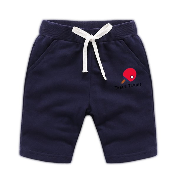 Ежедневни детски къси панталони с бродерия и връзки