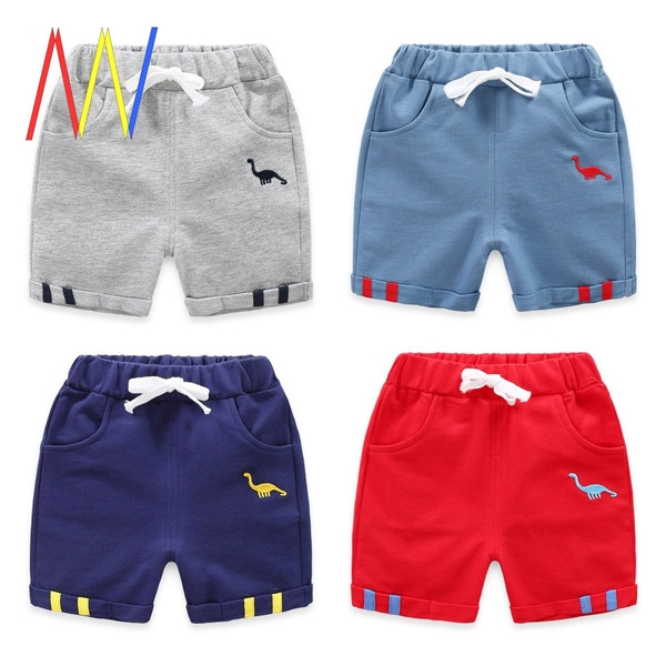 Нов модел детски памучни панталони за момчета с еластична талия