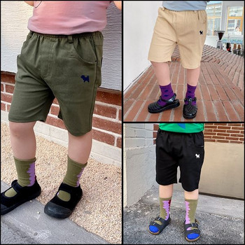 Μοντέρνο παιδικό παντελόνι για αγόρια κάτω από το γόνατο
