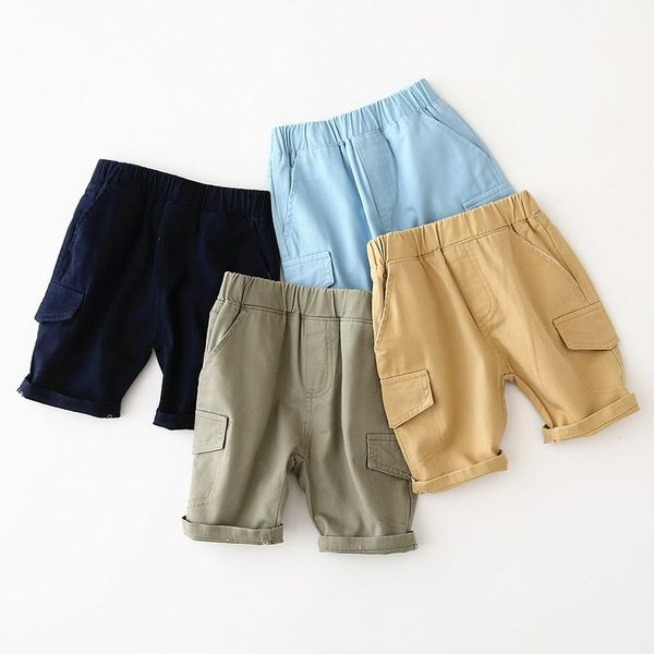 Нов модел детски панталони за момчета със странични джобове