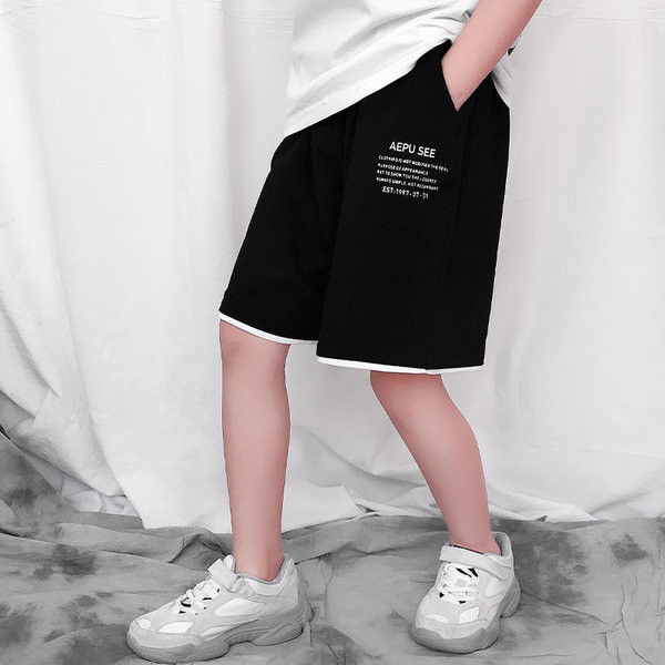 Детски къси панталони с 3/4 дължина и дълбоки джобове