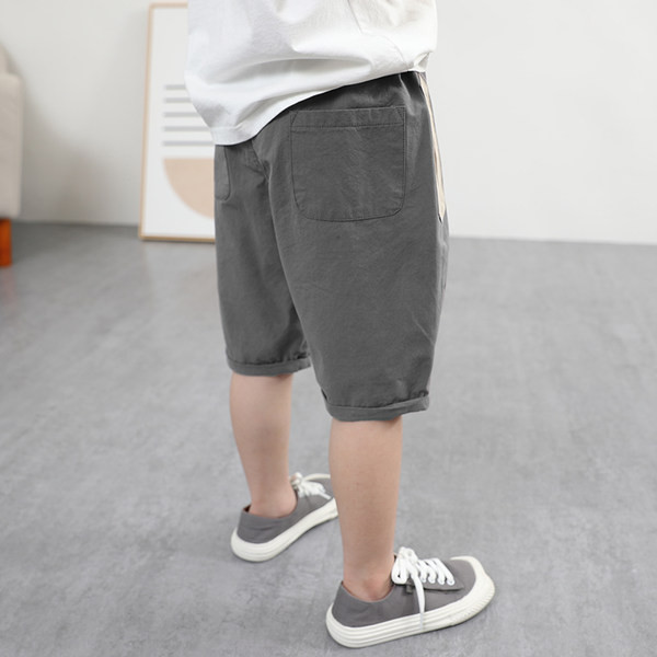 Детски 3/4 панталони с ластична талия 