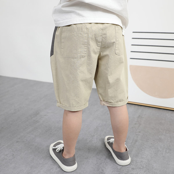 Детски 3/4 панталони с ластична талия 