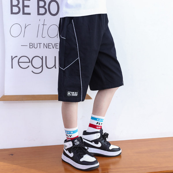 Летни къси панталони с джобове за момчета