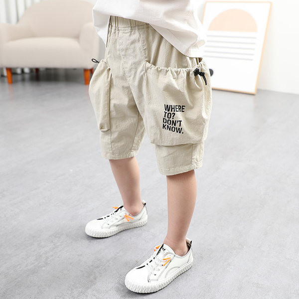 Детски къси летни панталони за момчета 