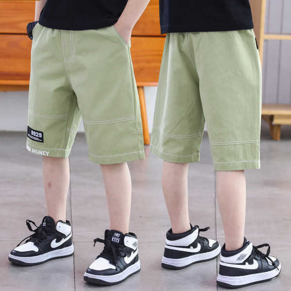 Къси летни панталони с ластична талия и джобове