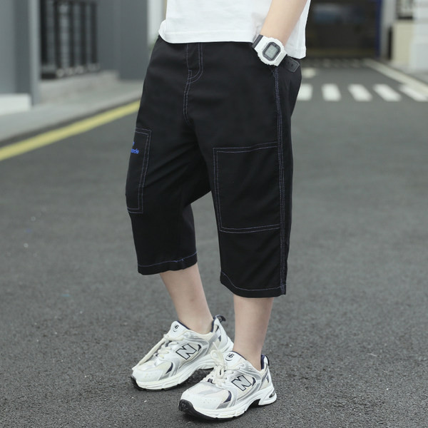 Летни панталони за момчета с 7/8 дължина