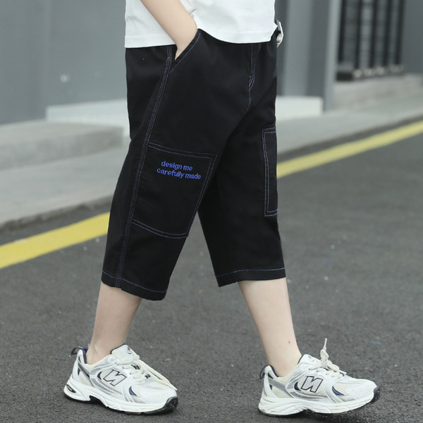 Летни панталони за момчета с 7/8 дължина