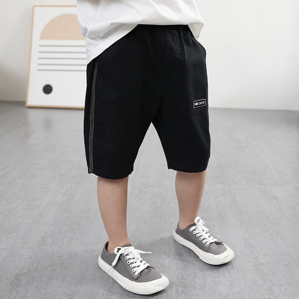 Детски 3/4 панталони с джобове за момчета