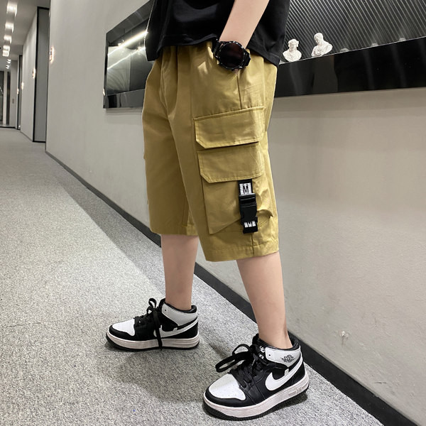 Широки летни панталони със странични джобове