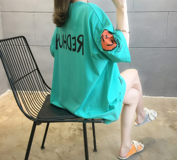 Дамска модерна блуза за бременни жени с надпис