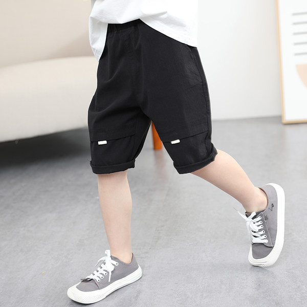 Детски къси панталони с ластична талия - за момчета 