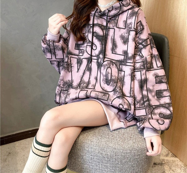 Kasdieniai moteriški megztiniai su gobtuvu nėščiosioms