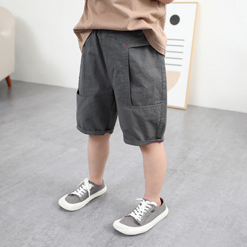 Детски къси панталони с 3/4 дължина в три цвята