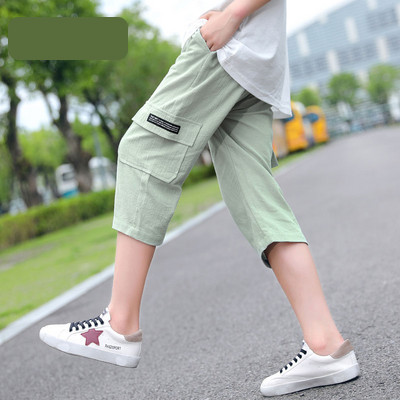 Ежедневен къс панталон за момчета със джобове 