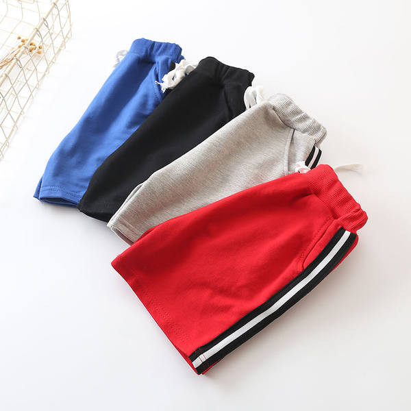 Ежедневни детски летни панталони с връзки - два модела