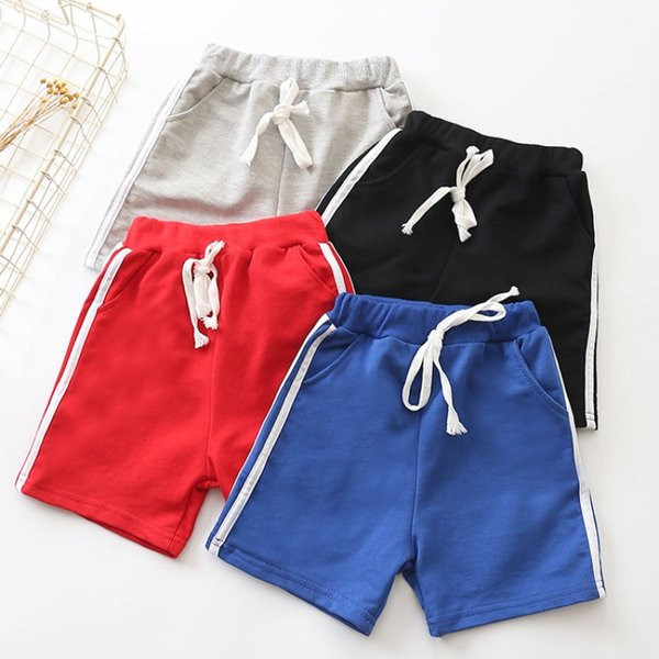 Ежедневни детски летни панталони с връзки - два модела