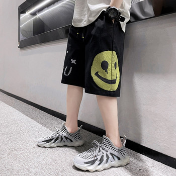 Casual παιδικό παντελόνι με απλικέ και τσέπες