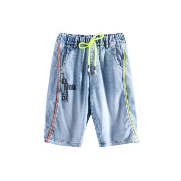 Детски дънкови панталони с кант 