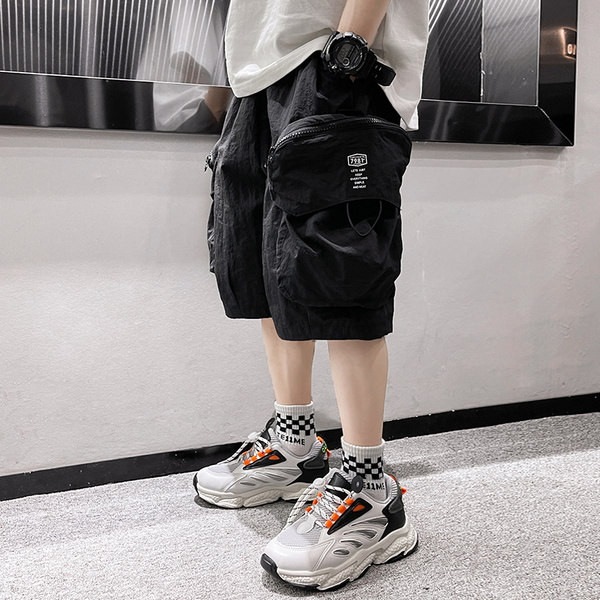 Детски панталони широк модел с джобове