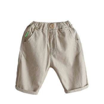 Детски панталони с 3/4 дължина  и джобове
