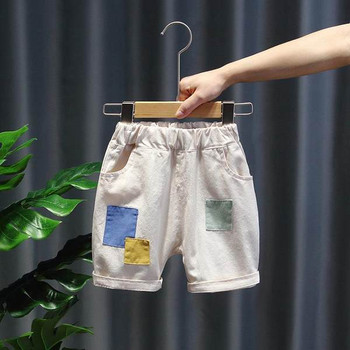 Детски къси панталони с джобове  и ластик