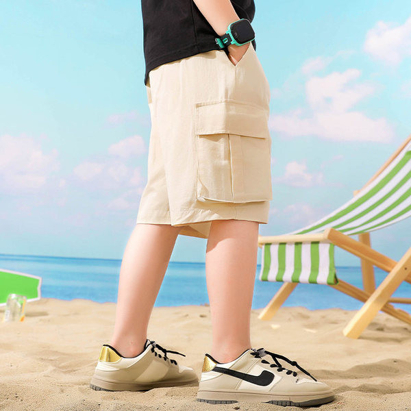 Taskutega laste suvepüksid poistele