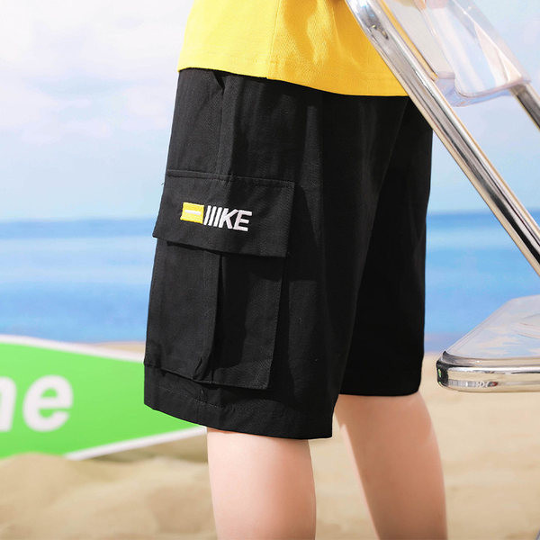 Taskutega laste suvepüksid poistele