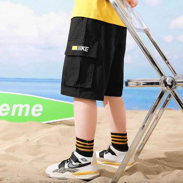 Taskutega laste suvepüksid poistele