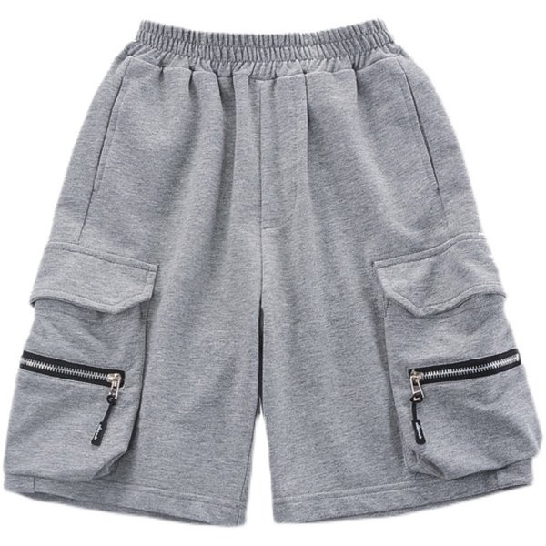 Laste mustad ja hallid lühikesed püksid