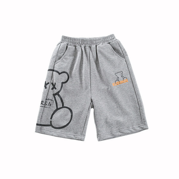 Детски панталон с апликация и джобове-за момчета