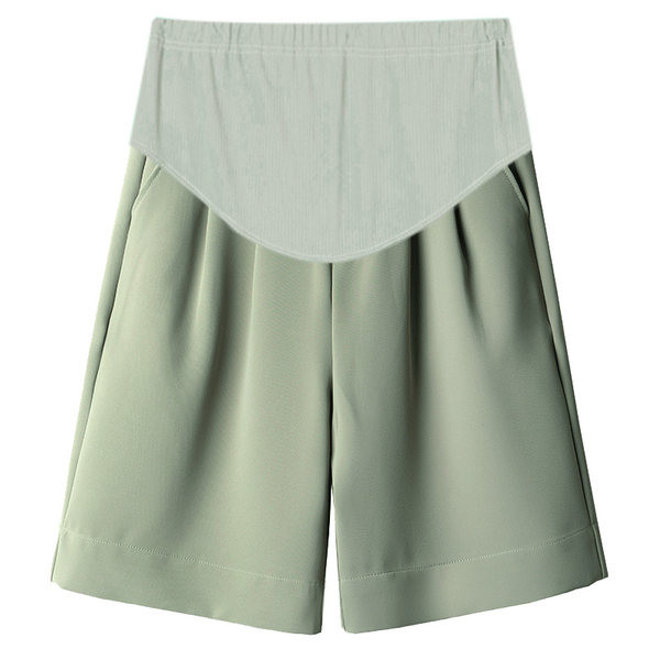 Naiste moodne lühikeste pükste lai mudel rasedatele