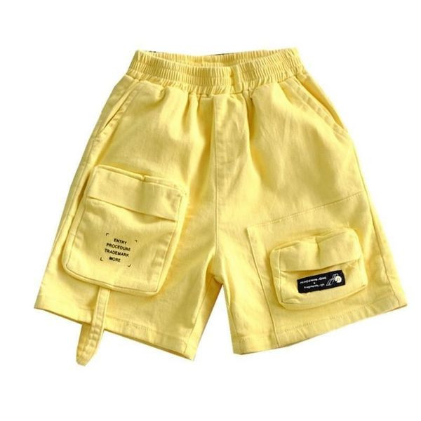 Широк модел детски панталони с джобове