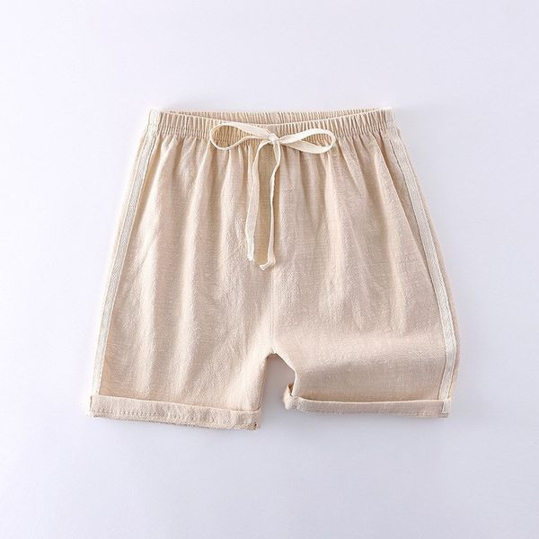 Ежедневни къси панталони за момчета в различни цветове с връзки и кант 