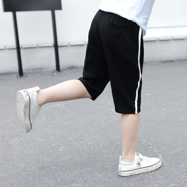 Uus mudel laste puuvillased püksid pikkusega alla põlve