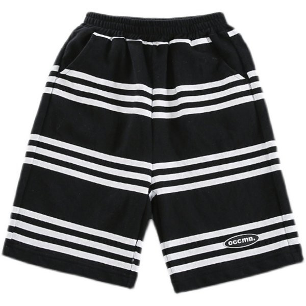 Laste vabaaja laiad taskutega püksid