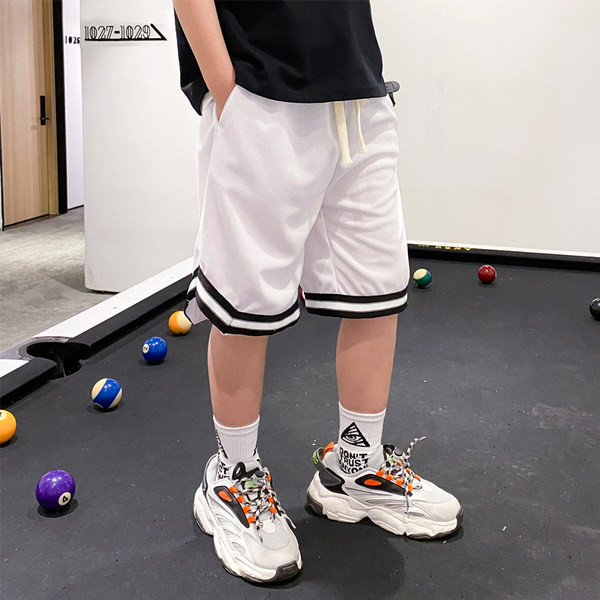 Детски панталон с връзки и джобове-за момчета