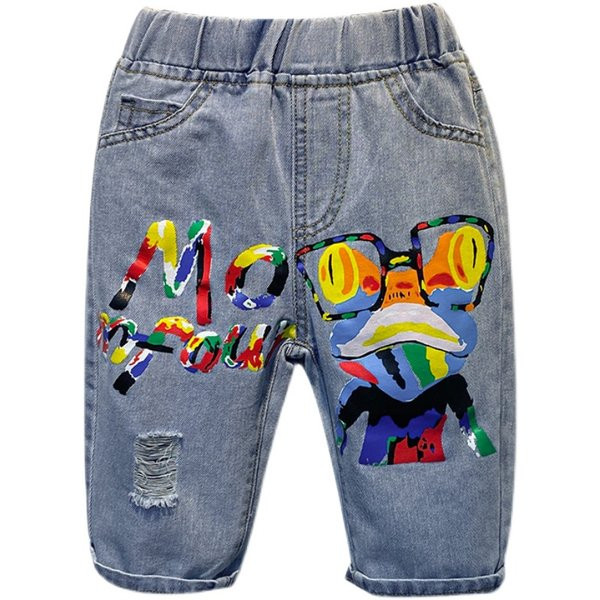 Värvilise aplikatsiooniga laste teksad 3/4