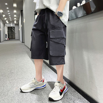 Παιδικό παντελόνι με τσέπες και ζώνη