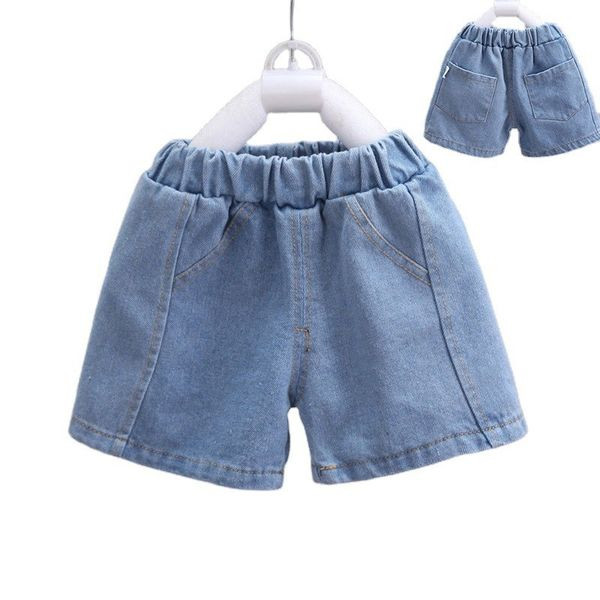 Poiste lühikeste lastepükste uus mudel - teksad