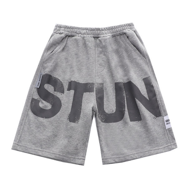 Laste suvised lühikesed püksid poistele kirjaga