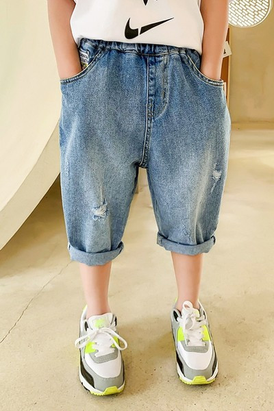 Laste teksad 3/4 pikkuse ja taskutega