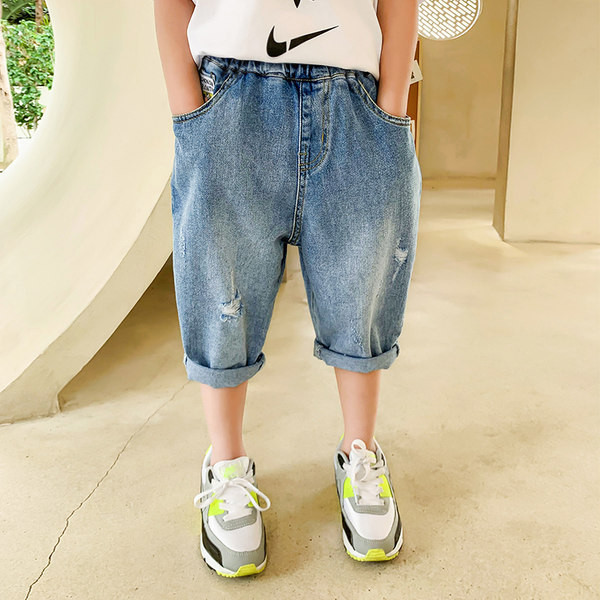 Laste teksad 3/4 pikkuse ja taskutega