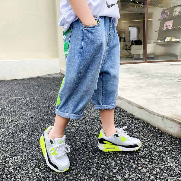 Laste teksad 3/4 pikkuse ja taskutega